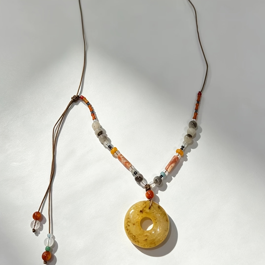 Vintage Zen-Inspired Long Sweater Chain Necklace